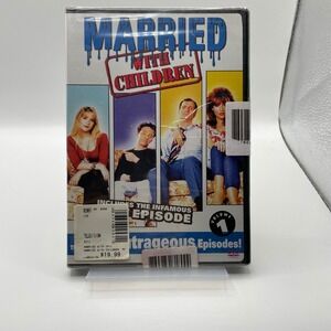 Married With Children Volume 1 DVD 6 Outrageous Episodes Lost Episode New Sealed